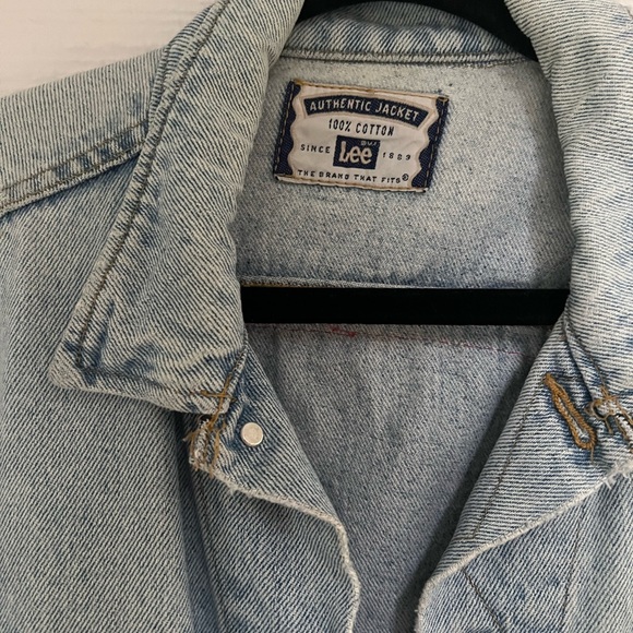 Vintage Denim Jacket Lee Jose Cuervo - Picture 3 of 6